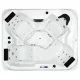 Jacuzzi spa exterior SPAtec 500B blanco