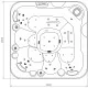 Jacuzzi spa exterior SPAtec 700B azul