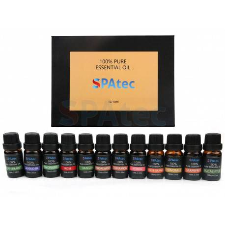Aromaterapia: pack 16 aromas (bañeras Spatec)